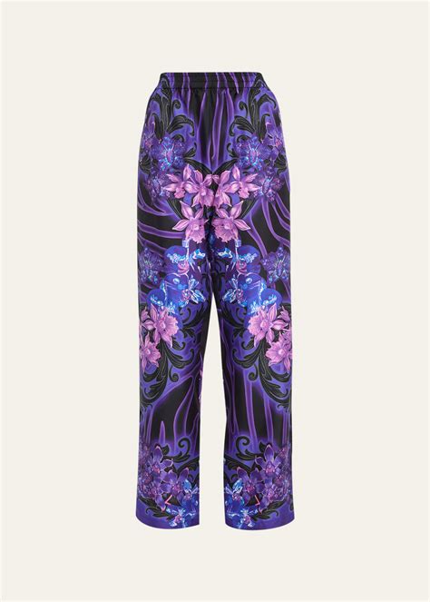 versace pajama pants|Versace his and hers robes.